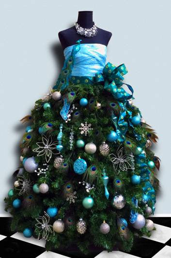 dress form christmas tree